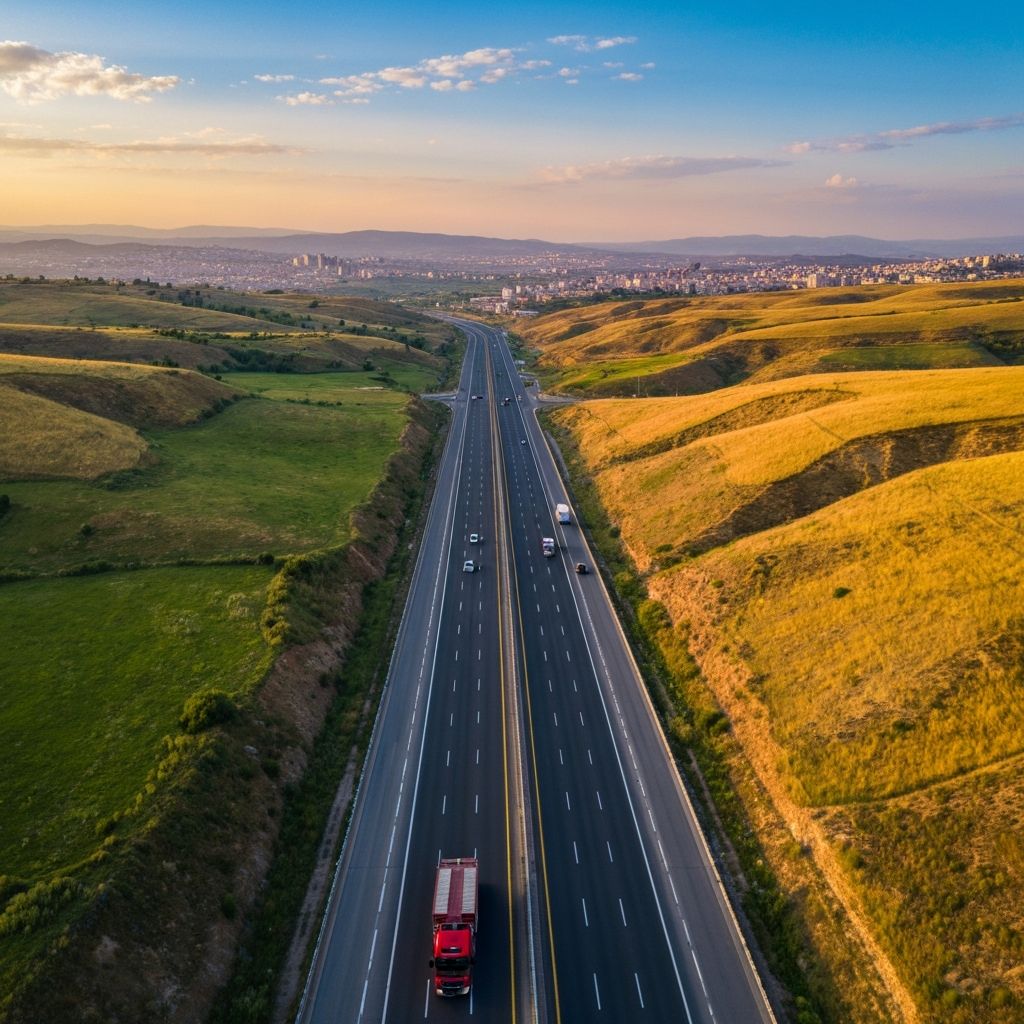 Dervişoğlu Lojistik Türkiye genelinde hizmet ağı